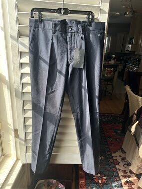 J.Lindeberg Men’s Navy Dress Trousers